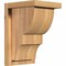 Ekena Millwork Ridgewood Smooth Corbel w/Backplate, Western Red Cedar, 7 1/2"W x 8"D x 12"H COR08X08X12RID01SWR - alternate 1